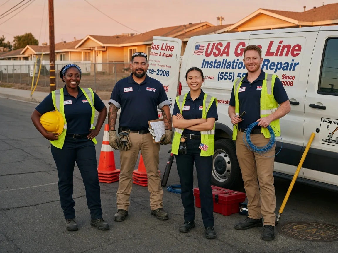 Gas Line Installation company in Nenzel, NE